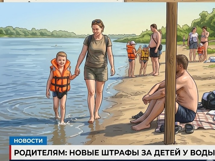 О новых мерах безопасности на водных объектах Омской области.
