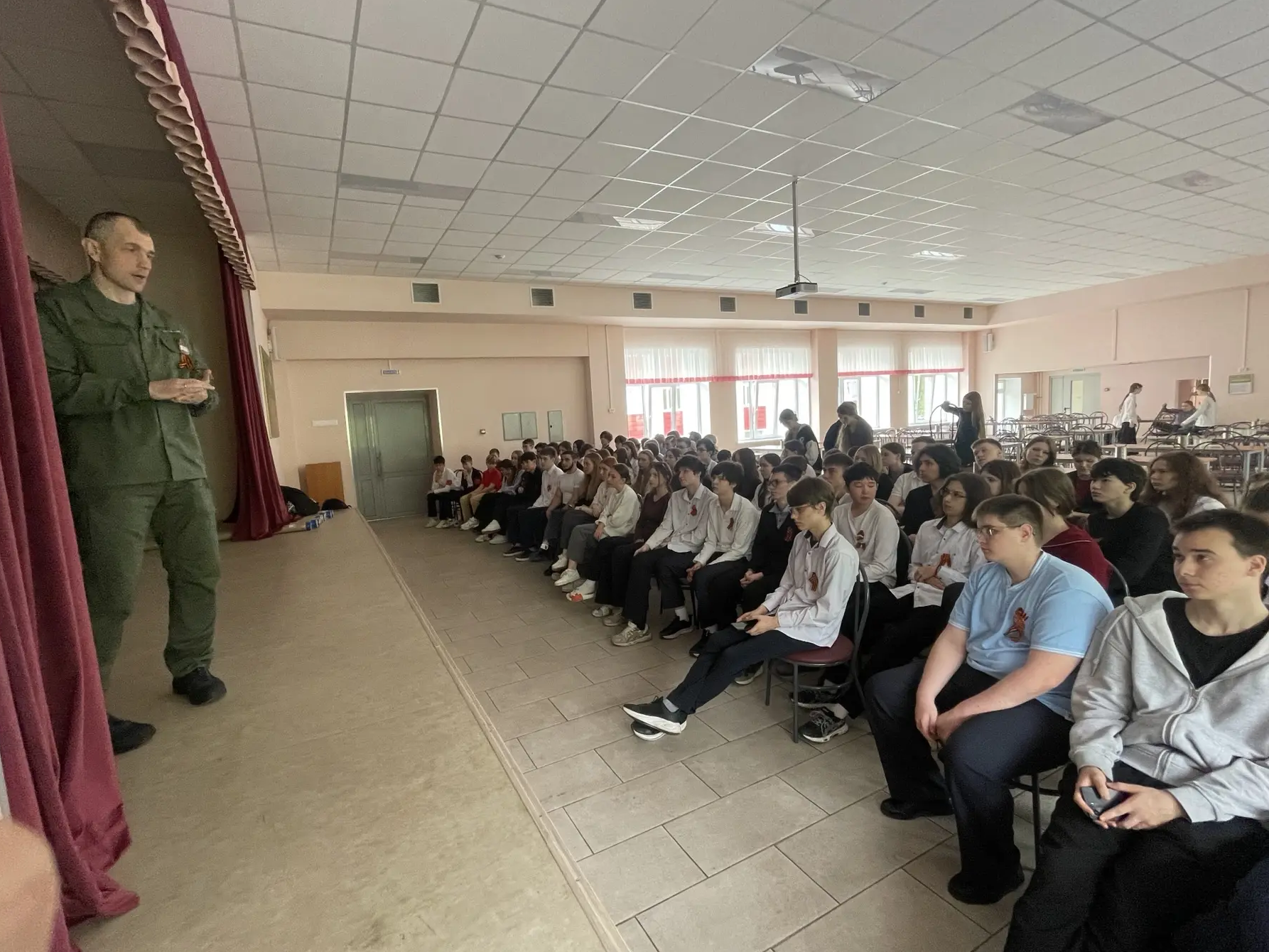 «Урок мужества» - живой диалог о главном.