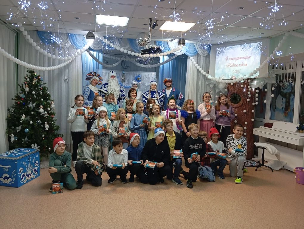 Новогоднее мероприятие в Доме творчества «Амурский».