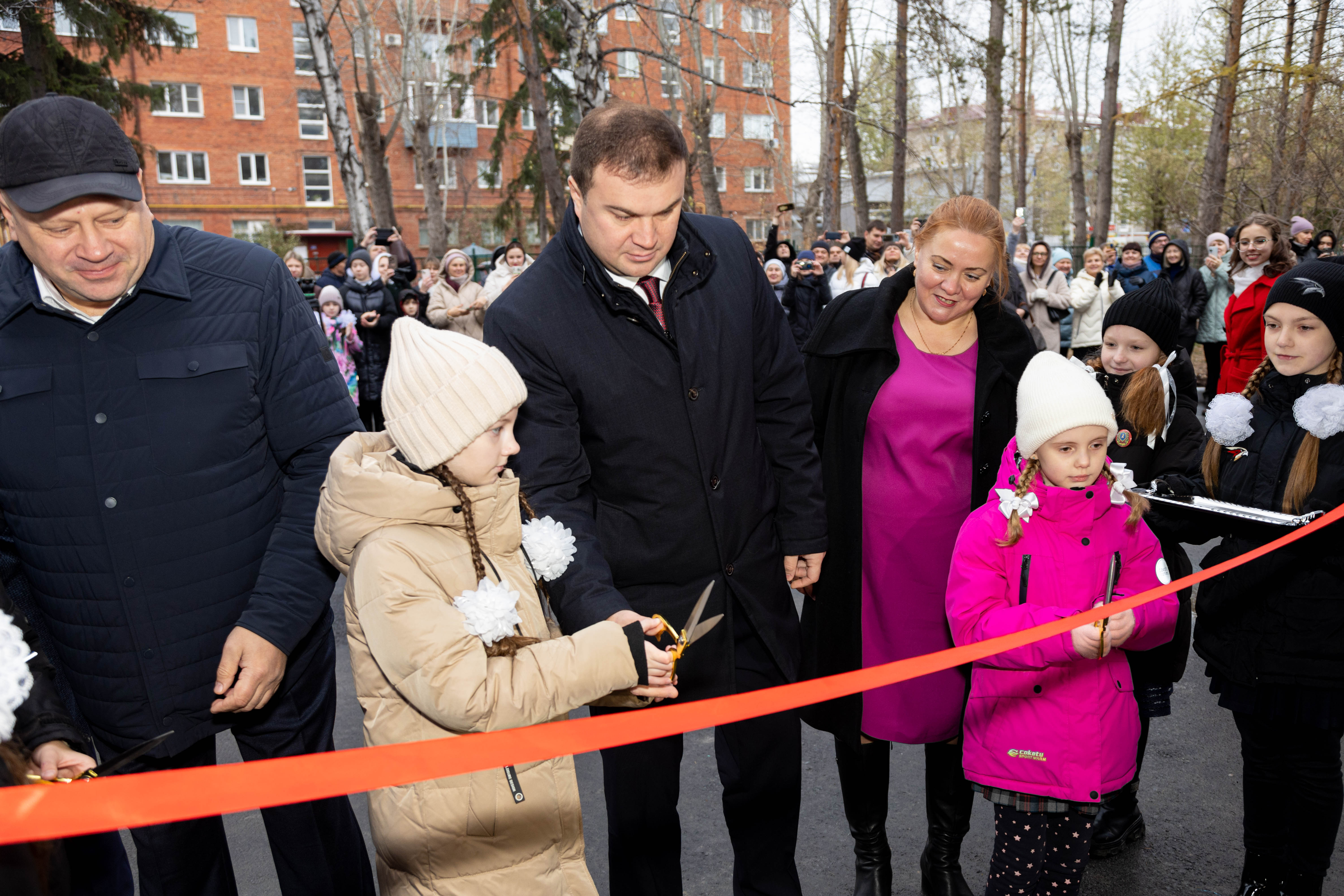 Открытие лицея после капитального ремонта.