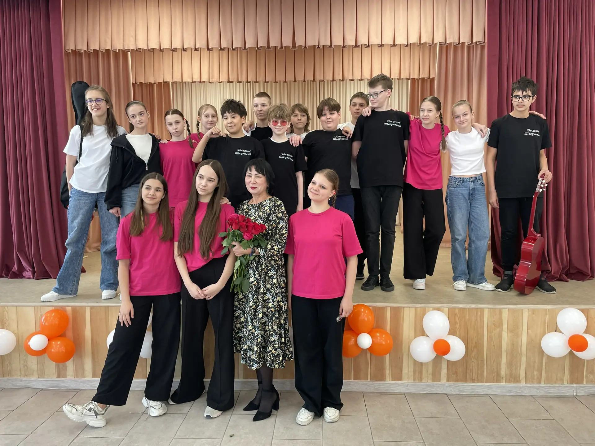Праздничный концерт к 8 марта.